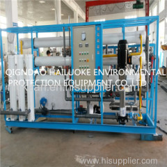 Brackish water desalination machine