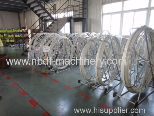 Fiberglass Duct Rodders for underground cable installation