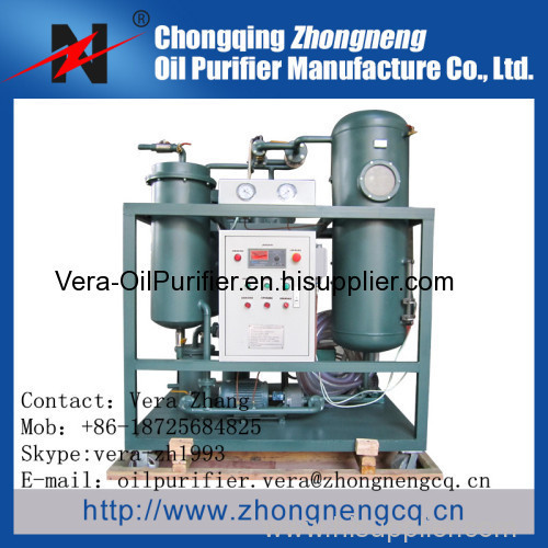 Vacuum Turbine Oil Filtration Plant/Turbine oil purifier