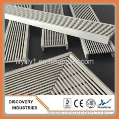 stainless steel wedge wire linear floor shower drain