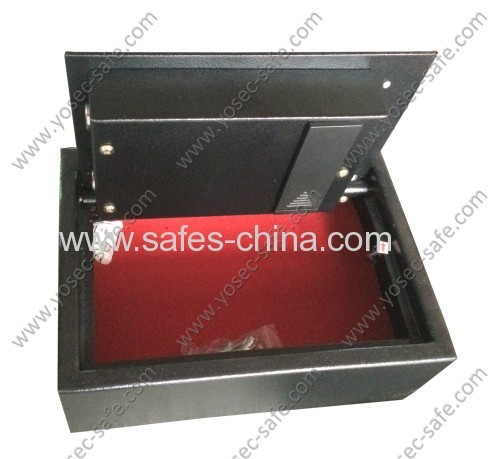 Yosec drawer gun safe with electronic lock/security electronic digital pistol drawer safe box