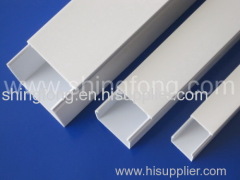 Good toughness high quality UV resistant cable fittings wire moulding PVC cable trunking