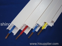 Good toughness high quality UV resistant cable fittings wire moulding PVC cable trunking