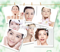 Gold Whitening Collagen Facial Mask 30mlx6 Moisturizing Factor Glabridin Luxury Silk Mask