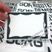 Black Printing Eggshell Vinyl Stickers in Sheets