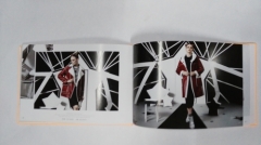 LAMERRY company women fashion garment landscape hardcover brochure design and printing