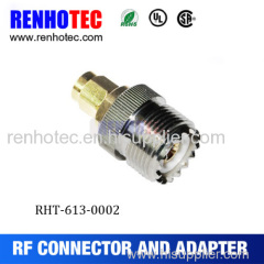 high quality SMA female to UHF female adaptor RF type connector