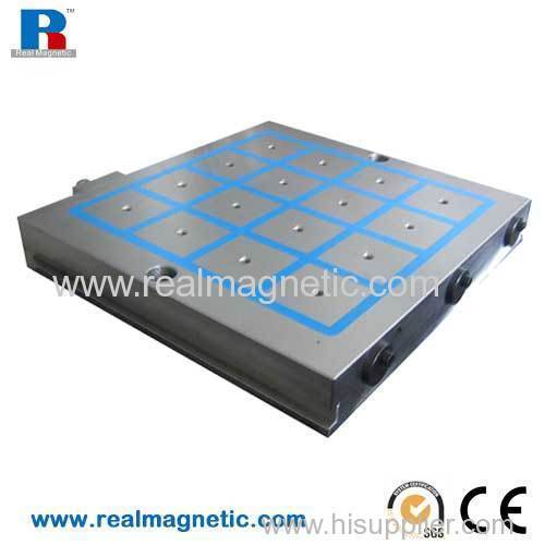 75*75mm poles permanent electro magnetic plate