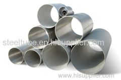 Exhaust Steel Tube Welded Stainless Steel Tube SUS409L / SUS439 / SUS436L / SUS346S