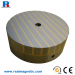 Round magnetic chuck suitable for brake rotor surfacing