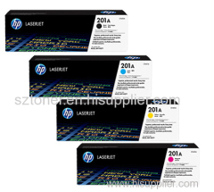 HP 201A Original LaserJet Toner Cartridge(CF400A CF401A CF402A CF403A) for HP M252DW M252N M277DW M277N