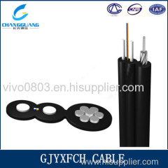 Indoor self supporting FTTH drop cable