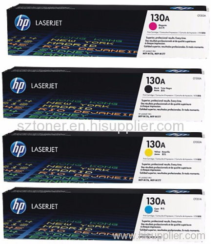 HP 130A Original LaserJet Toner Cartridge CF350A CF351A CF352A CF353A for HP Pro M176n M177fw