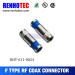 RF connector F type male crimp connector for cable RG6 RG11