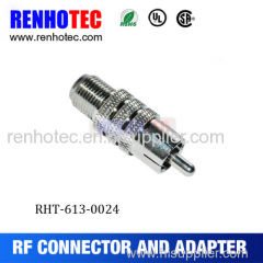 75 ohm BNC female to RCA male adapter RF connector