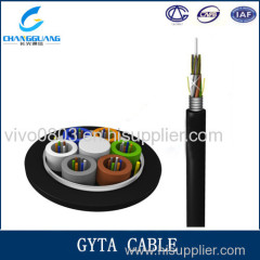 Stranded loose tube non-armored optic cable