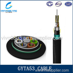 Stranded armored optic cable