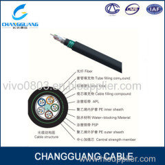 Stranded loose tube armored optic cable