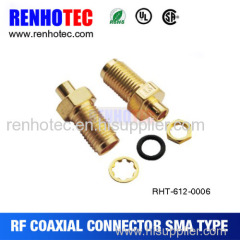 Crimp type SMA female connector for antenna cable