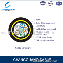All dielectric self-supporting aerial optic cable