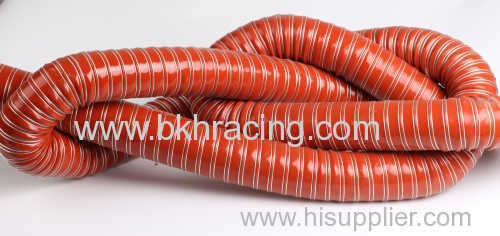 152mm 6  BLACK Flexible Silicone Turbo Air Handing Intake Duct Hose High Temperature Resistant Silicone Duct 4M