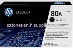 HP 80A Black Original LaserJet Toner Cartridge HP CF280A for HP M401dn M425dn M425dw