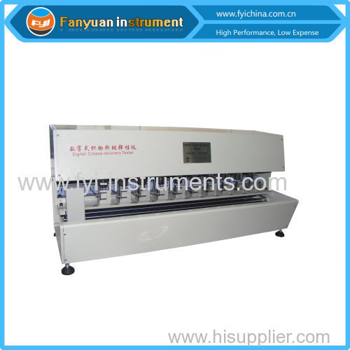 Fully Automatic Crease Recovery Tester