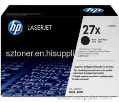 HP 27X High Yield Black Original LaserJet Toner Cartridge(C4127X) For HP Laserjet 4000 4050 printer