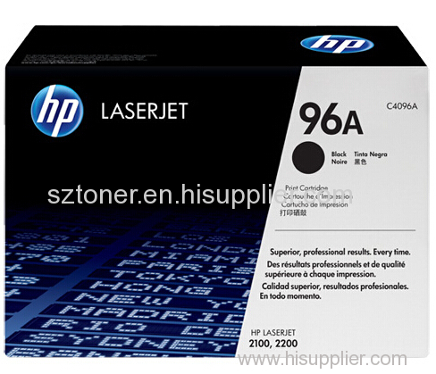 HP 96A Black Original LaserJet Toner Cartridge HP Q4096A for HP LaserJet 2100 hp2200