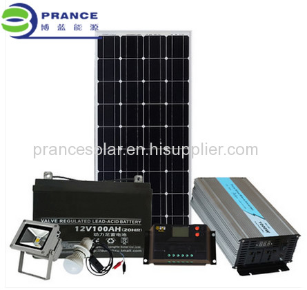 Portable 1000W small household solar Lighting System