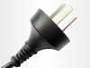 China Standard power plug 3pin wire