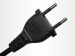 2 pin plug Brazil power cord 10A 250V~ with VDE Cable H03VVH2-F H05VVH2-F 2X0.5/0.75mm