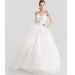 ALBIZIA High Quality Beading Sweetheart Applique A-line Organza Floor length Wedding Dresses