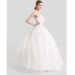 ALBIZIA High Quality Beading Sweetheart Applique A-line Organza Floor length Wedding Dresses