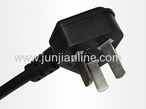 CCC china 3 pins home appliance ac power cord