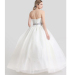 ALBIZIA New Style Ivory Sweetheart Tulle Lace A Line Wedding Dresses for Bridal