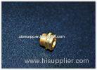 Custom Machining Service Brass Turned Part For Automation / Electronic Equipment