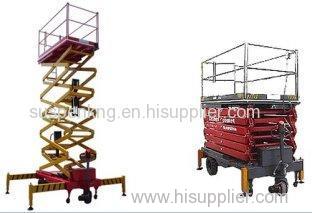 300 kg 1100 - 6000 mm DC 24V Self Propelled Aerial Work Platform