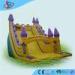 Purple Huge Residential Inflatable Water Slides For Children Playground