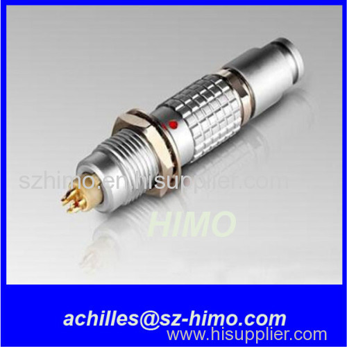 6pin lemo push pull electrical connector