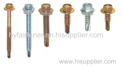 Hex. flange head self drilling screw