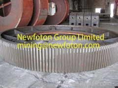 Pinion shaft of electric shovel