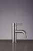 Cold and hot water basin mixer