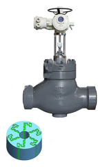 high pressure labyrinth control valve