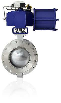 V-type regulating ball valve