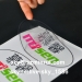 transparent pvc sticker/custom adhesive sticker/plastic stick label