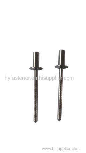 Stainless steel closed end blind rivet