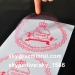 qr code sticker/transparent bottle sticker/qr code sticker printing