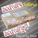 High Quality Self Adhesive Destructible Vinyl Sticker One Time Use Security Anti-theft Warranty Void Seal Label