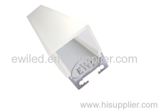 anodized aluminium led profiles for ceiling or pendant lamp light